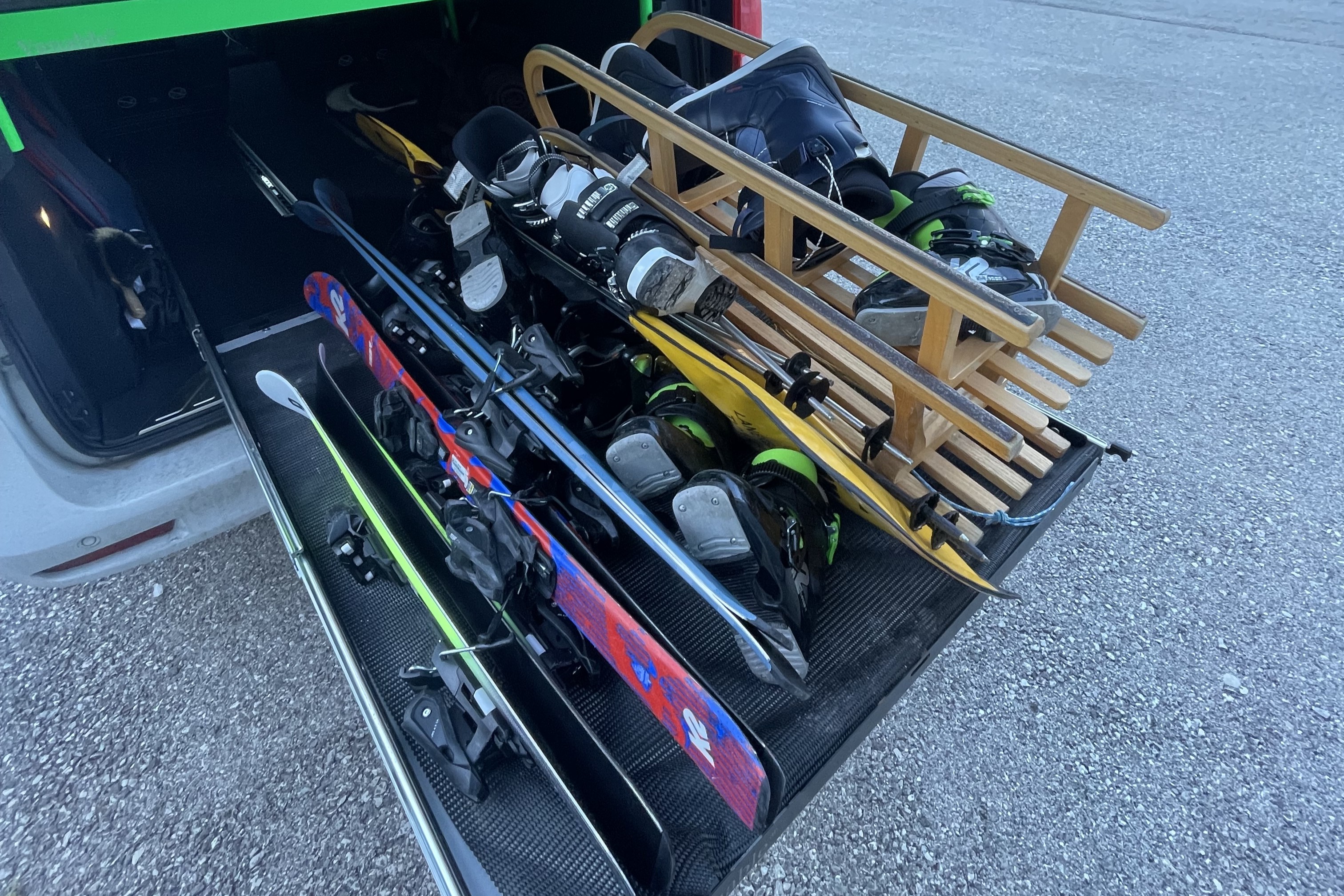 Heckauszug V-Klasse 120